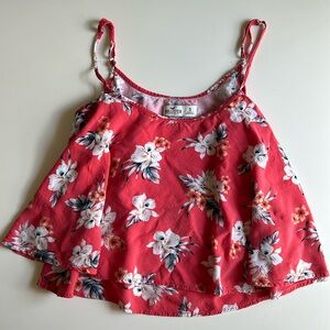 Hollister cropped flowy tank